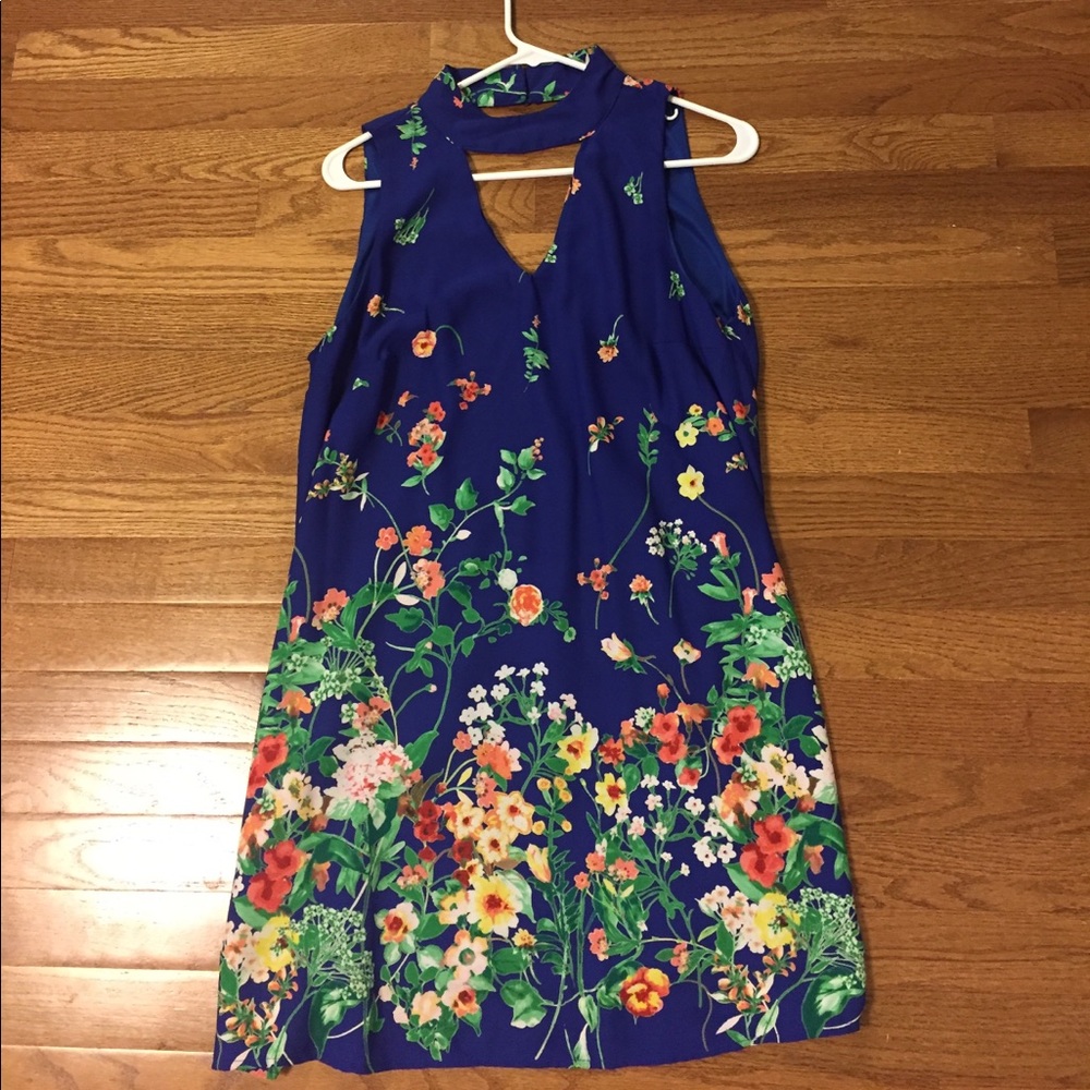 Flower print dress